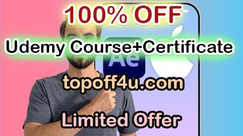 Free Coupon Code Master Viral Apple UI Motion Graphics in Adobe After Effects 100% OFF